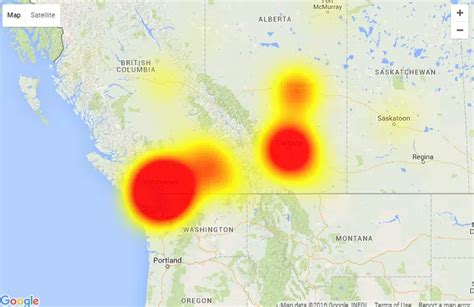 shaw service outage today.